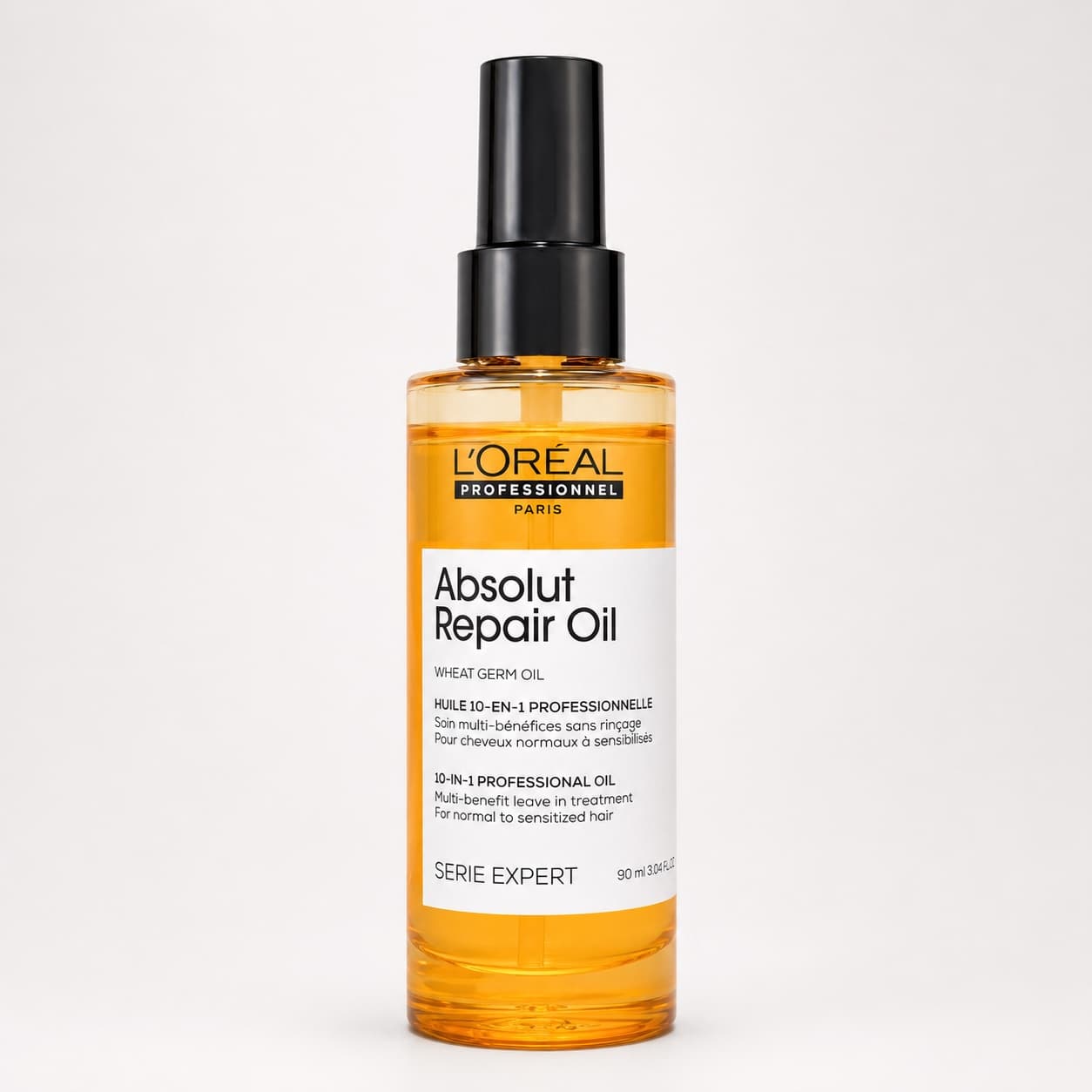 Frasco de L'Oréal Professionnel Serie Expert Absolut Repair Oil 10 en 1 de 90 ml
