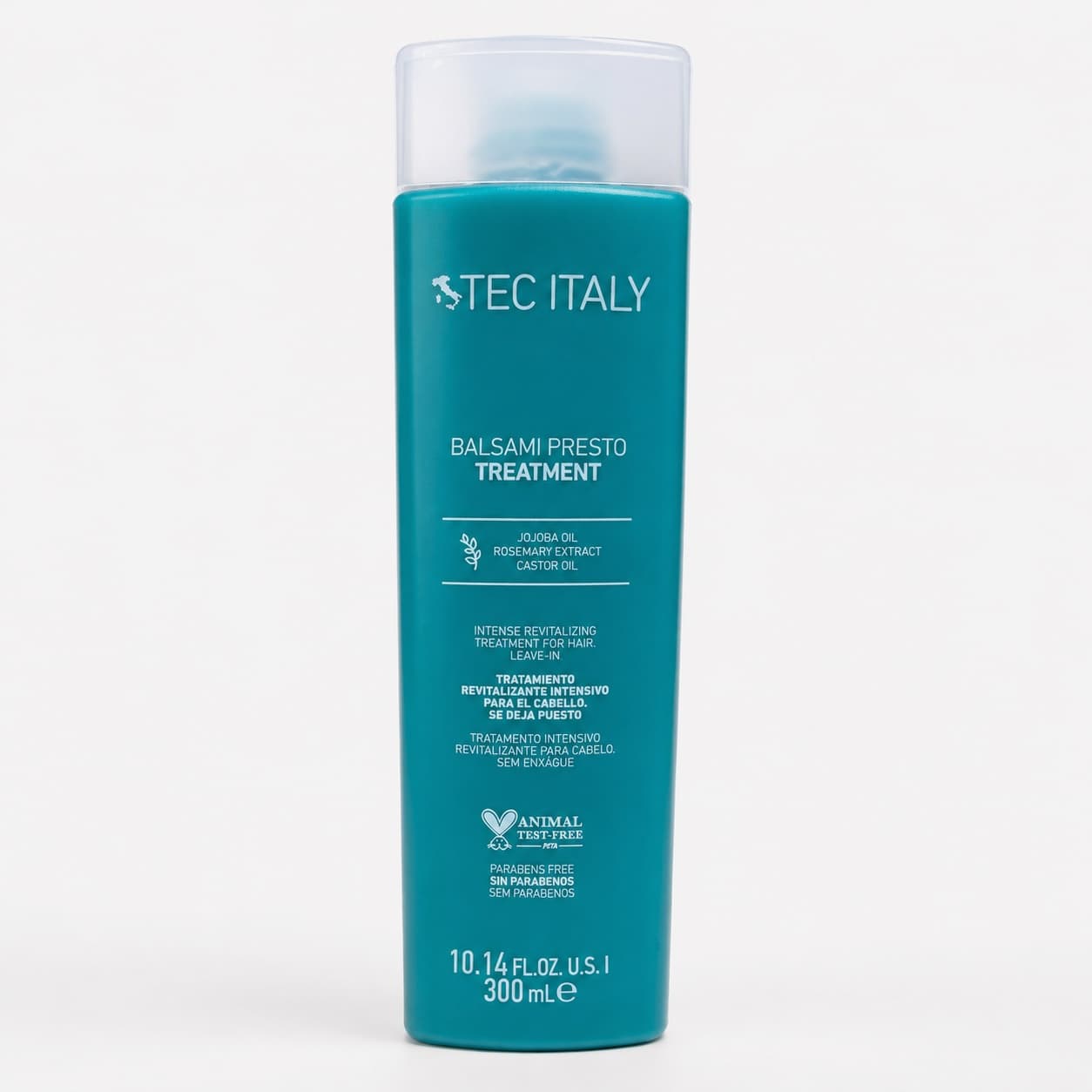 Botella de Tec Italy Balsami Presto Treatment 300 ml