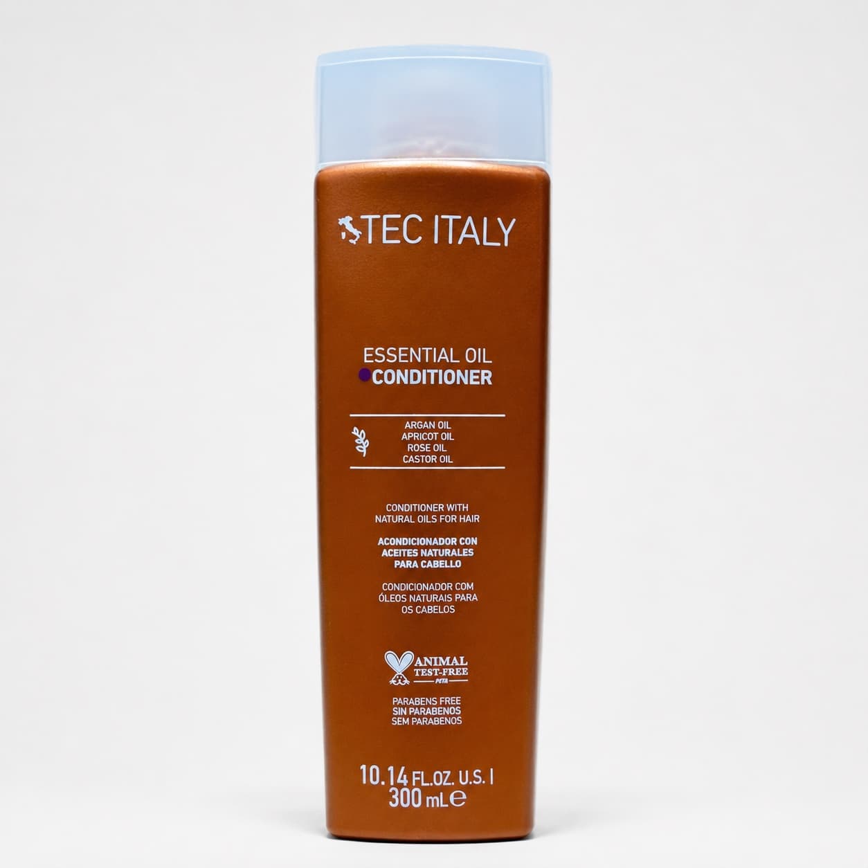 Botella cobre de Tec Italy Essential Oil Conditioner 300 ml